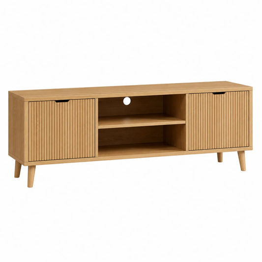 TV-Schrank aus Eichenholz mit MDF 150x40x50 cm